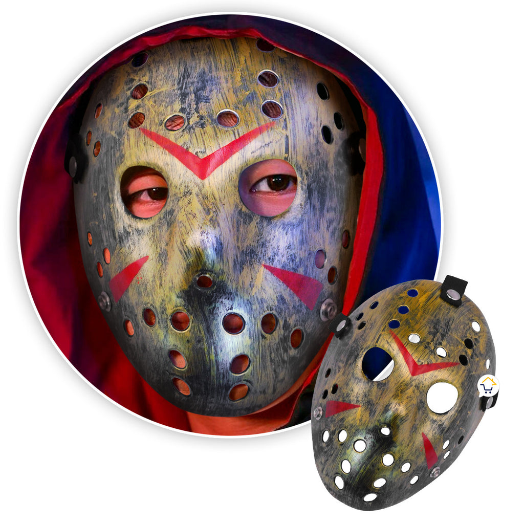 🎃 Máscara Asesino Jason Premium ¡Perfecta para Halloween!