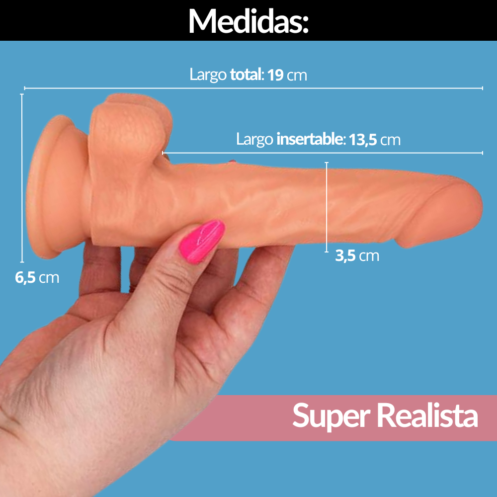 Dildo Súper Realista: Sensación, Textura y Apariencia que Desafían la Realidad.