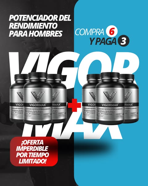 🔥VIGORMAX - ENERGÍA E POTENCIADOR SEXUAL💊