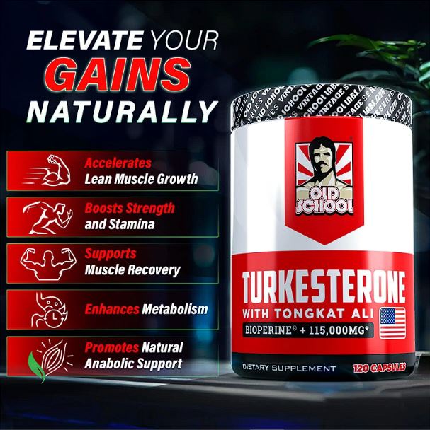 TURKESTERONE - TESTOSTERONE BOOSTER 💊