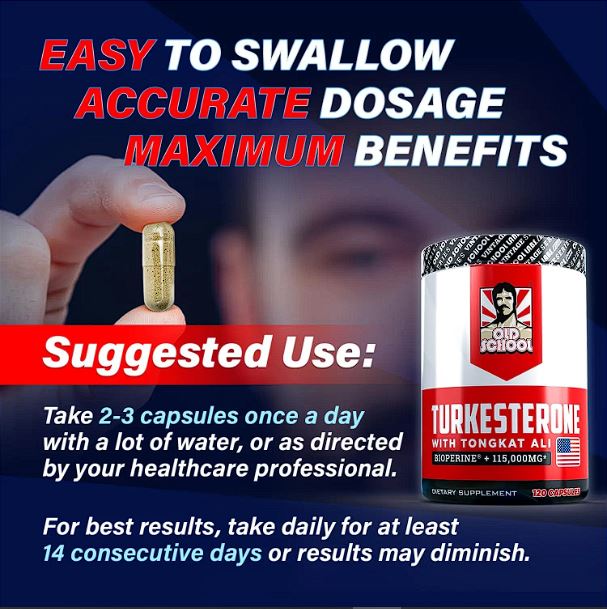 TURKESTERONE - TESTOSTERONE BOOSTER 💊