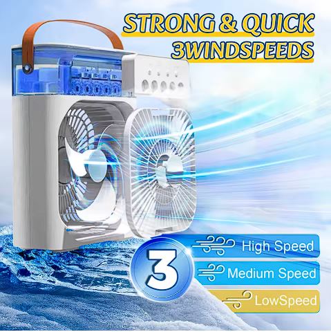 ¡Mini Climatizador de Aire Acondicionado Portátil!