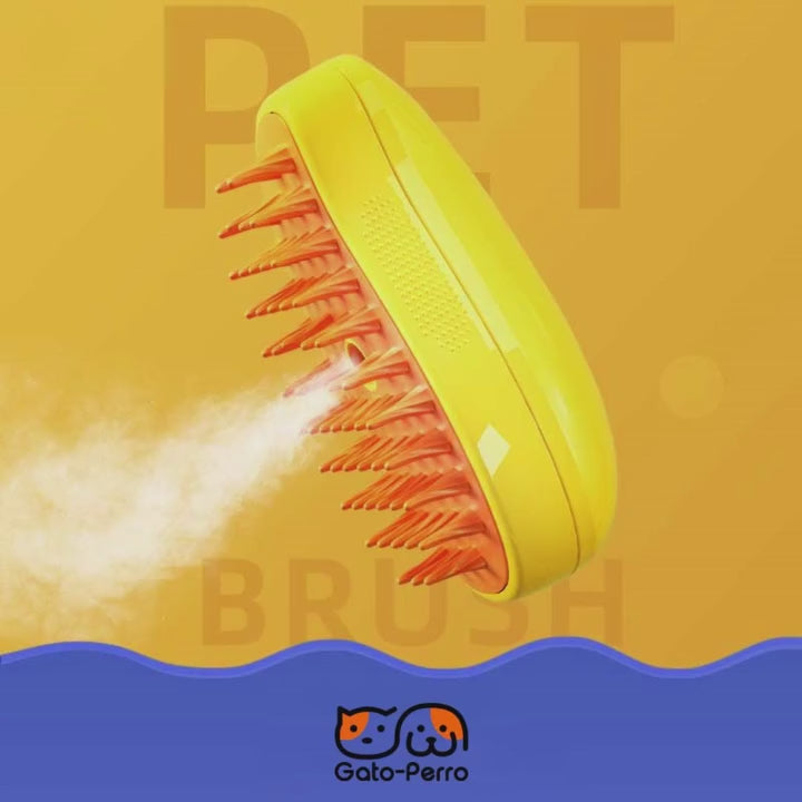 Cepillo de Vapor Removedor de Pelo para Mascotas 🐾