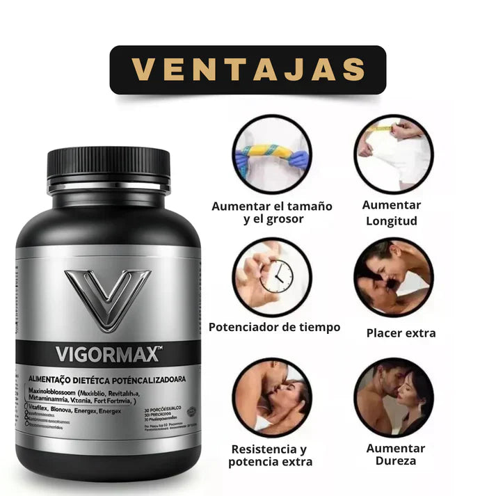 🔥VIGORMAX - ENERGÍA E POTENCIADOR SEXUAL💊